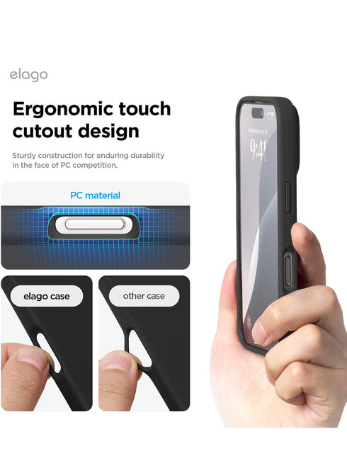 elago iPhone 16 Pro MAX Case Liquid Silicone